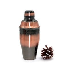 Shaker cobbler deluxe 550 ml ruskea ja musta hinta ja tiedot | Keittiövälineet | hobbyhall.fi