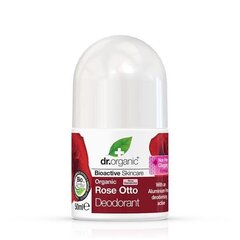 Dr. Organic -deodorantti, sis. ruusuöljyä, 50 ml hinta ja tiedot | Dr. Organic Hajuvedet ja kosmetiikka | hobbyhall.fi