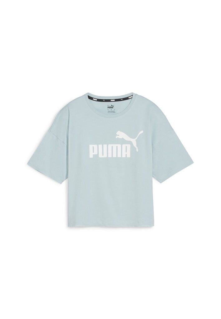 Puma Pusero Ess Cropped Logo Mint 586866 22 586866 22/M hinta ja tiedot | Naisten T-paidat | hobbyhall.fi