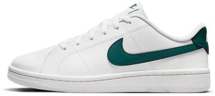 Nike Jalkineet Court Royale 2 White Green CQ9246 105 CQ9246 105/9.5 hinta ja tiedot | Miesten urheilu- ja vapaa-ajan kengät | hobbyhall.fi