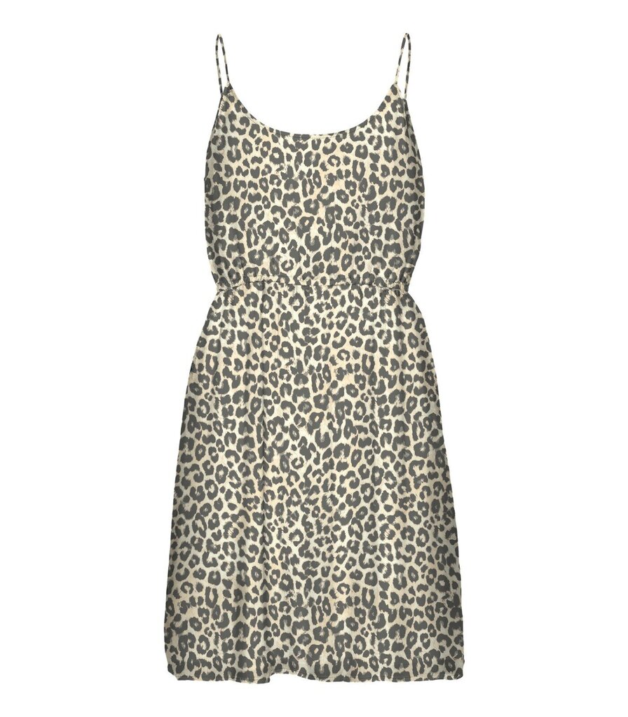 Vero Moda naisten mekko 10289489*01, beige/ruskea 5715518221773 hinta ja tiedot | Mekot | hobbyhall.fi