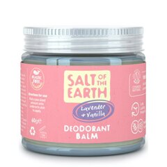 Muoviton luonnollinen voidedeodorantti Salt of the Earth Laventeli + Vanilja, 60 g hinta ja tiedot | Deodorantit | hobbyhall.fi
