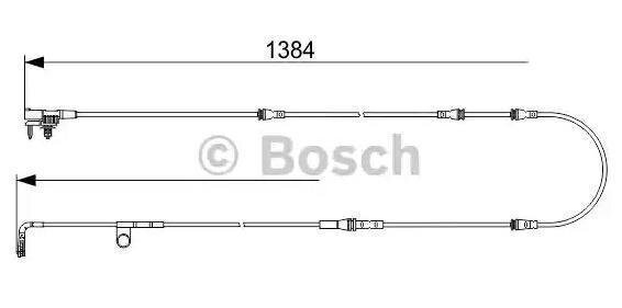 BOSCH jarrupalojen kulumisanturi 1987473582 LR045959 hinta ja tiedot | Lisätarvikkeet autoiluun | hobbyhall.fi