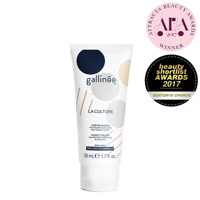 Gallinée Ravitseva käsivoide Probioottinen (Hand Cream) 50 ml hinta ja tiedot | Vartalovoiteet ja -emulsiot | hobbyhall.fi