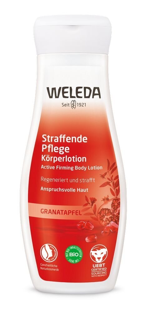 Weleda Pomegranate Active Firming vartaloemulsio 200 ml hinta ja tiedot | Vartalovoiteet ja -emulsiot | hobbyhall.fi