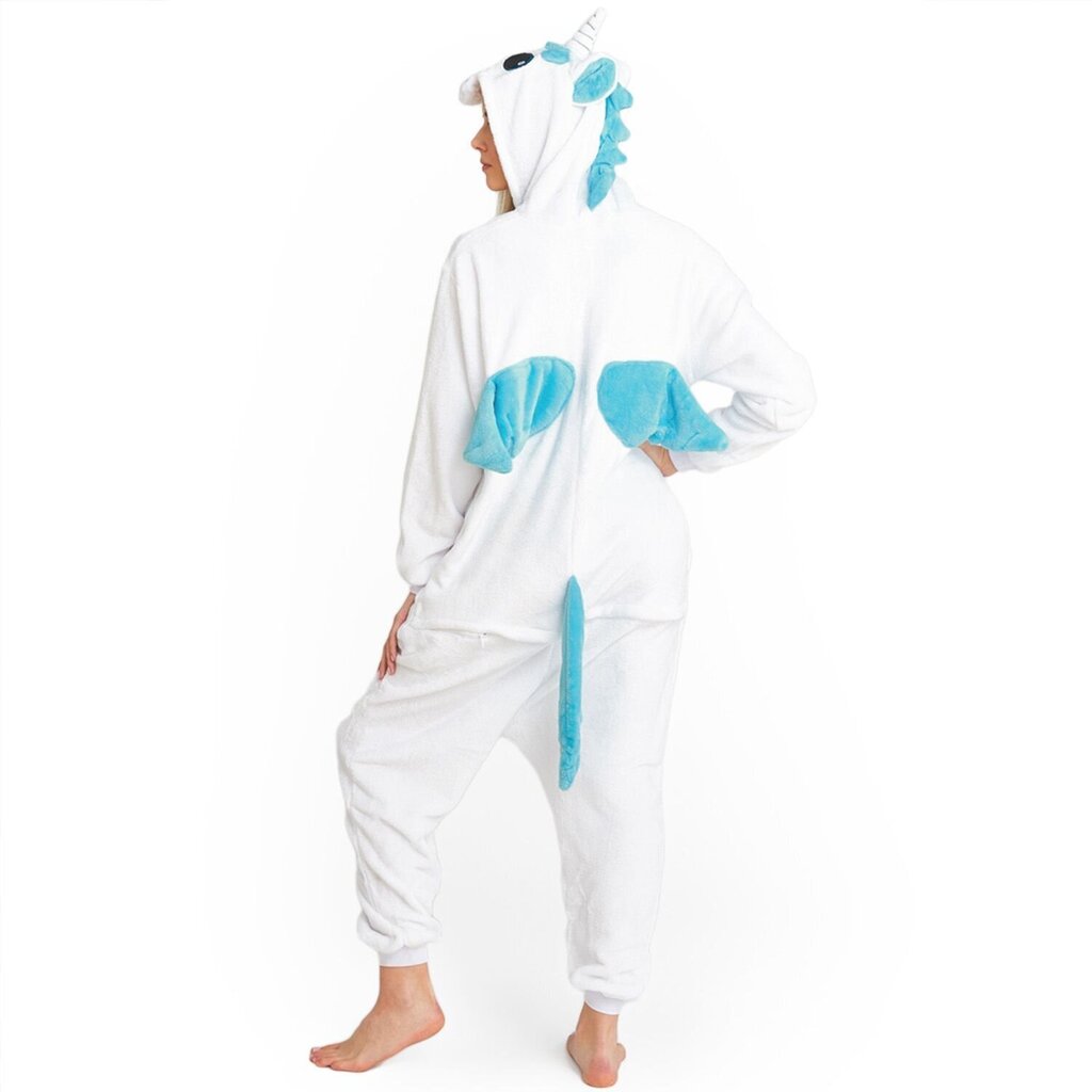 Kigurumi -haalarit yksisarvinen sininen m hinta ja tiedot | Yöasut ja pyjamat | hobbyhall.fi