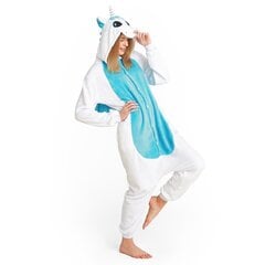 Kigurumi -haalarit yksisarvinen sininen m hinta ja tiedot | Yöasut ja pyjamat | hobbyhall.fi