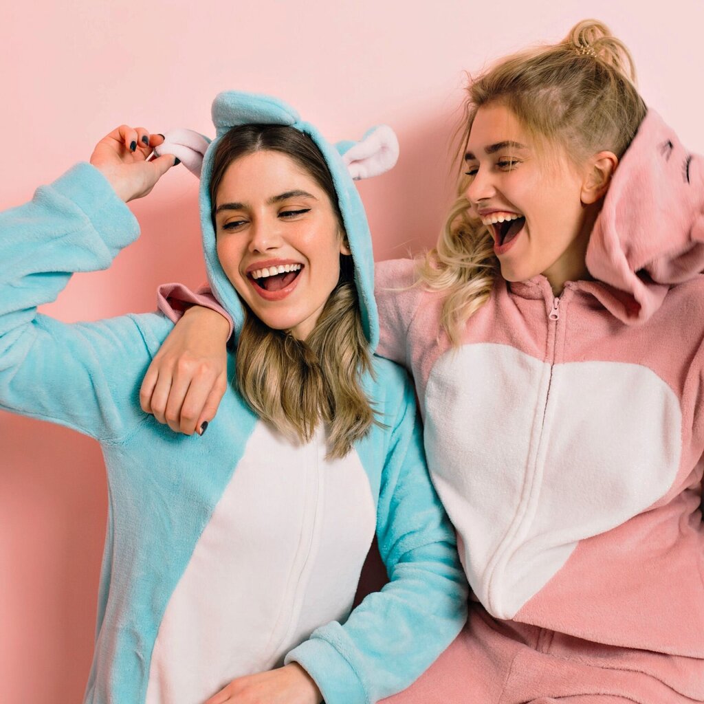 Kigurumi haalari yksisarvinen, minttu, S hinta ja tiedot | Yöasut ja pyjamat | hobbyhall.fi