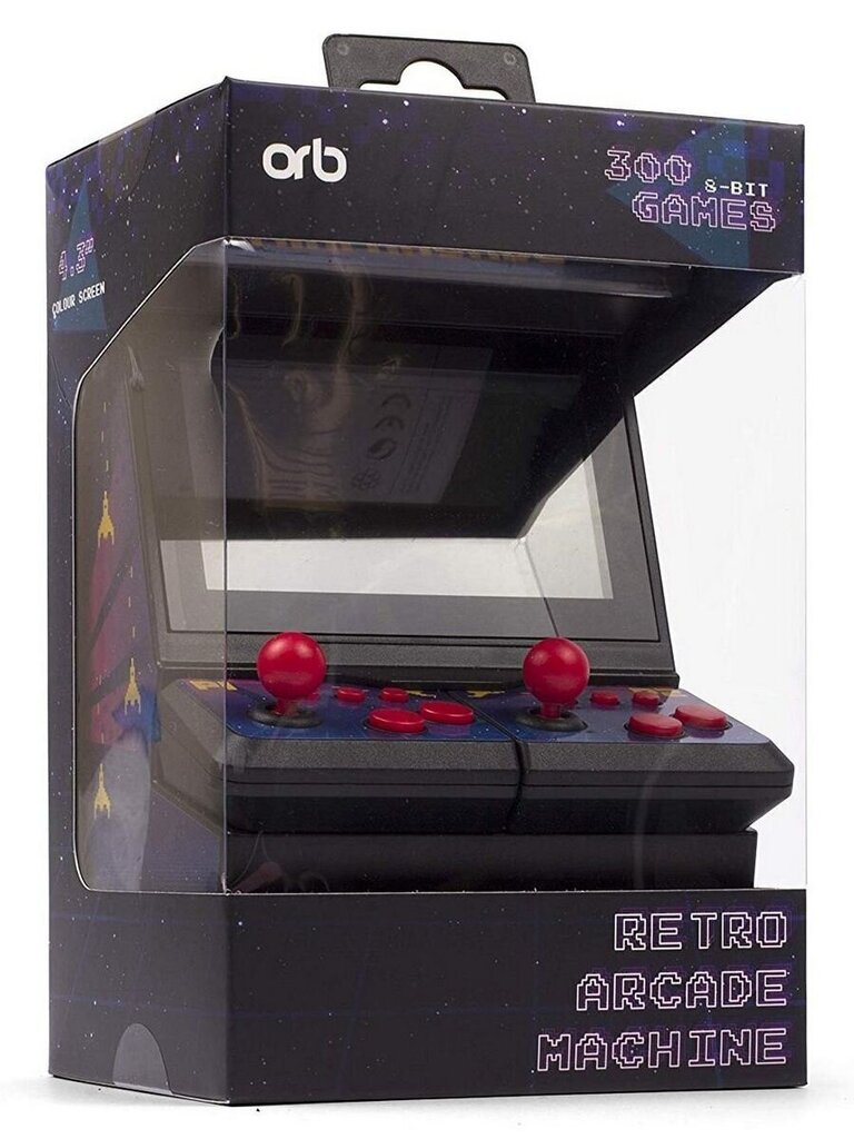 ORB Retro 2 Player Arcade Machine incl. 300 Games hinta ja tiedot | Pelikonsolit | hobbyhall.fi