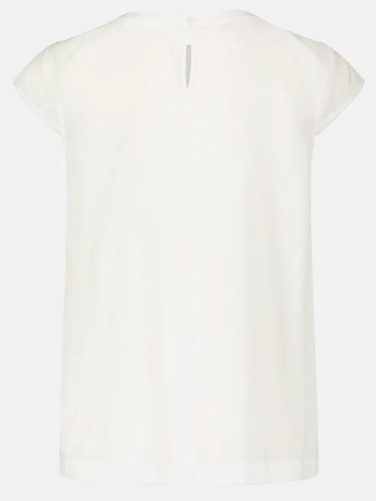 Pusero BETTY BARCLAY Slip-On Short Sleeve Offwhite 8757/3311 1014 hinta ja tiedot | Naisten paidat | hobbyhall.fi