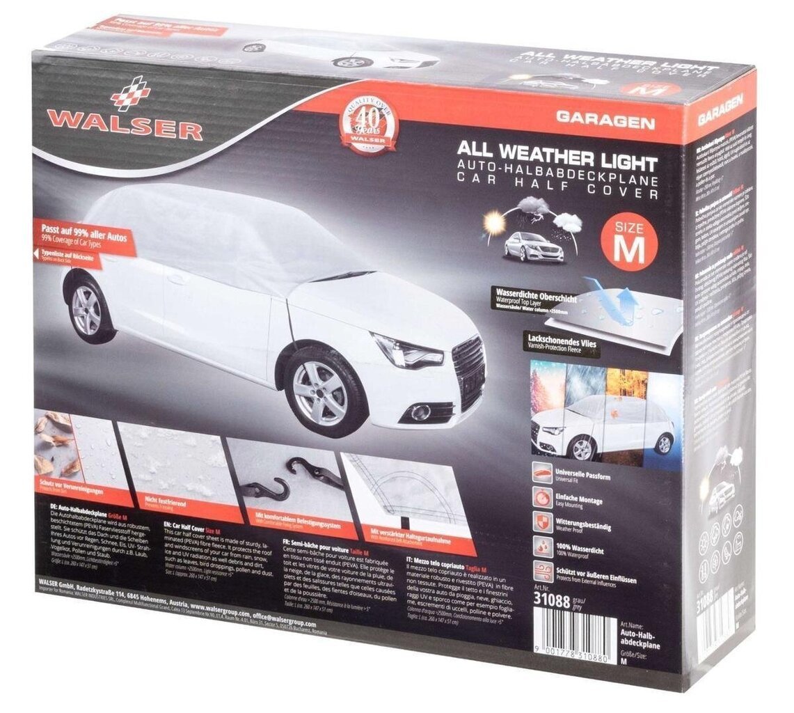 WALSER All Weather Light undefined autonsuoja 31088 hinta ja tiedot | Lisätarvikkeet autoiluun | hobbyhall.fi