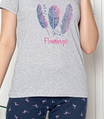 ~LAP n TS+capri 3sulge v.flamingod 581311 01, harmaa/laivastonsininen 581311*01-XL hinta ja tiedot | Yöasut ja pyjamat | hobbyhall.fi