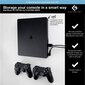 FLOATING GRIP® PlayStation 4 Slim seinäteline hinta ja tiedot | Pelikonsolitarvikkeet | hobbyhall.fi