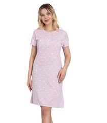 ~LAP n l/öösärk v.südamepallid 585310 01, vaaleanvioletti/valkoinen 585310*01-XL hinta ja tiedot | Yöasut ja pyjamat | hobbyhall.fi