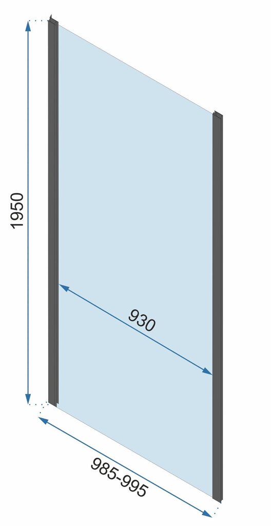 Suihkukaappi Rea Rapid Fold Kulta 90x90 hinta ja tiedot | Suihkukaapit ja suihkunurkat | hobbyhall.fi