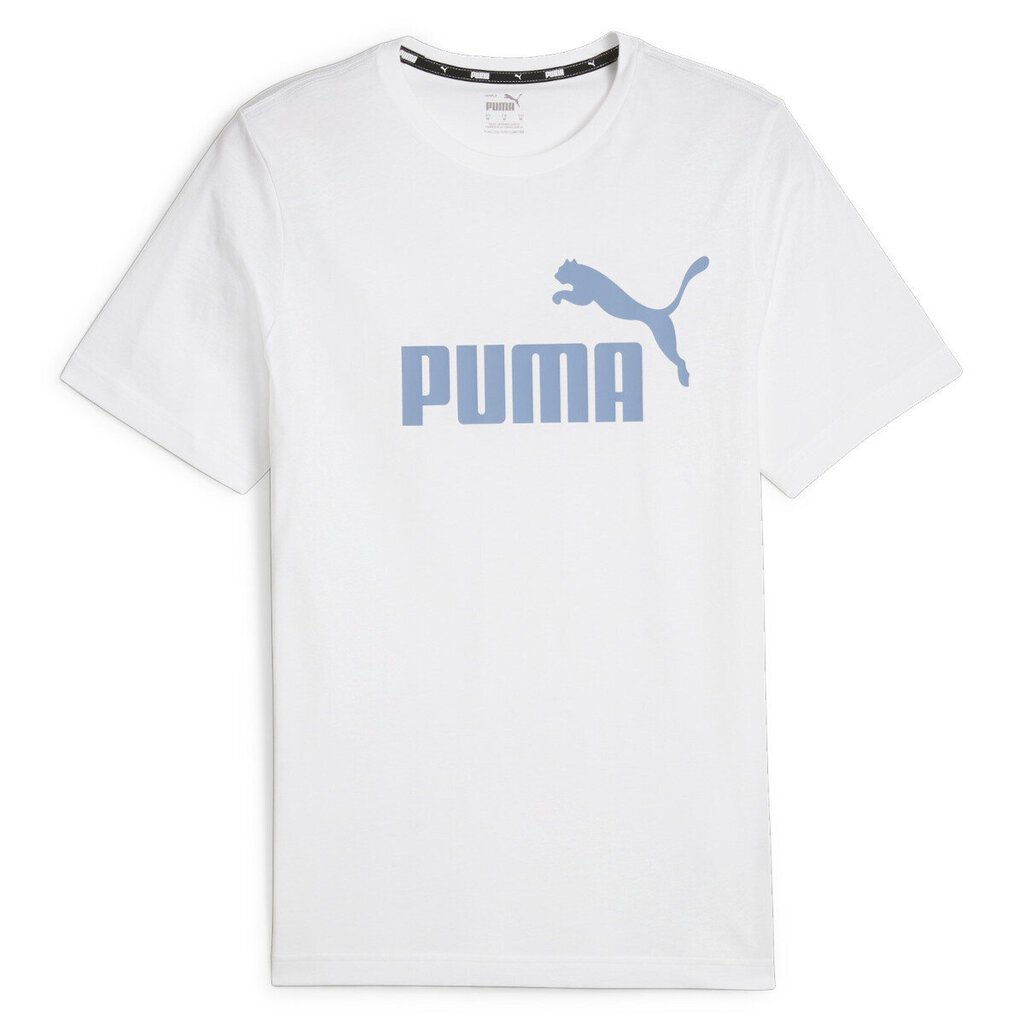 Ess logo tee puma 58666735 vīriešiem balta miehet valkoinen 58666735 hinta ja tiedot | Miesten T-paidat | hobbyhall.fi