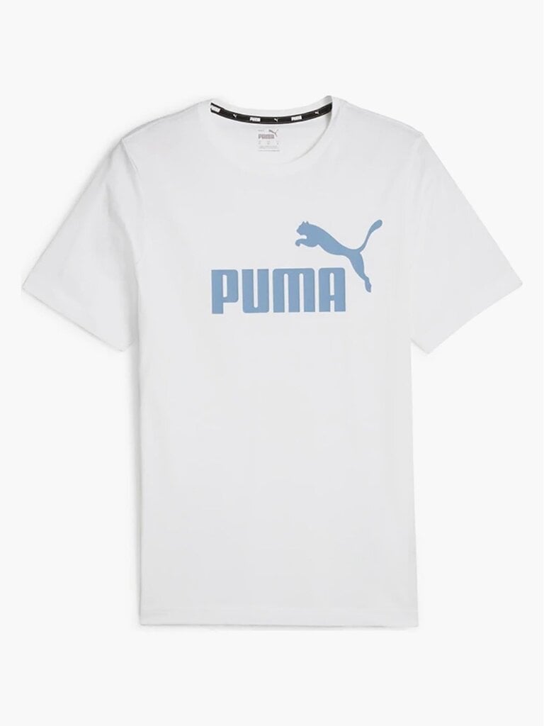 Ess logo tee puma 58666735 vīriešiem balta miehet valkoinen 58666735 hinta ja tiedot | Miesten T-paidat | hobbyhall.fi