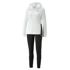 Classic hooded tracksuit puma 67369902 moterims balta naiset valkoinen 67369902 hinta ja tiedot | Naisten urheiluvaatteet | hobbyhall.fi