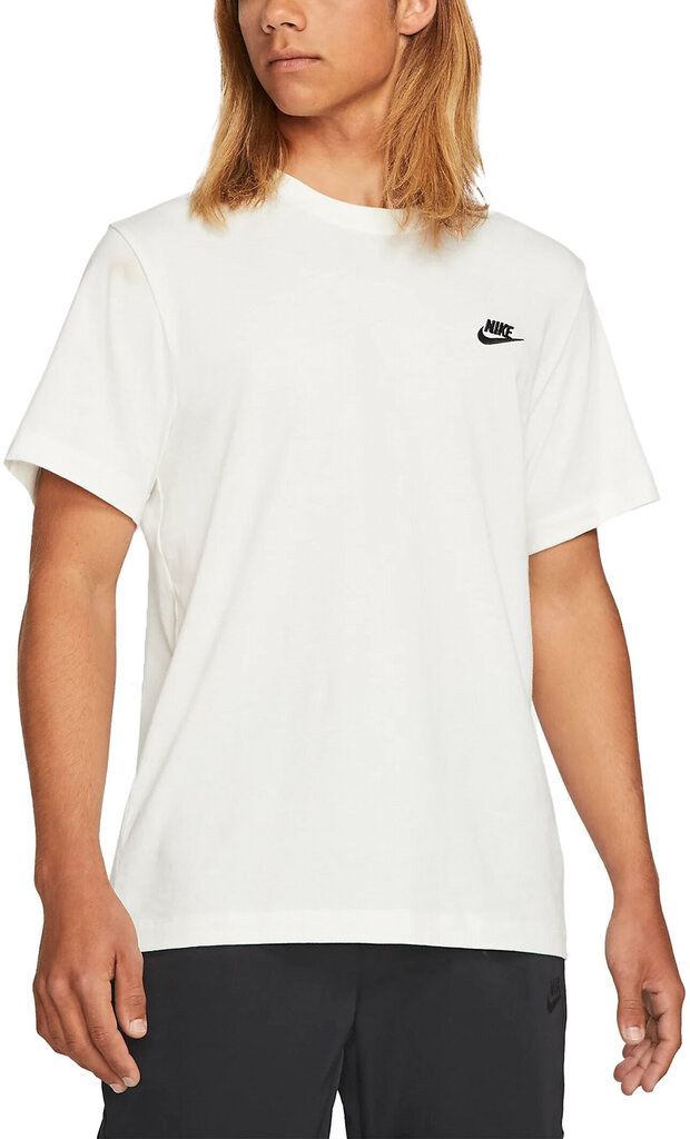 Nike T-Paita M Nsw Club Tee White AR4997 133 AR4997 133/XL hinta ja tiedot | Miesten T-paidat | hobbyhall.fi