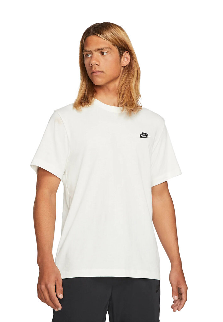 Nike T-Paita M Nsw Club Tee White AR4997 133 AR4997 133/XL hinta ja tiedot | Miesten T-paidat | hobbyhall.fi