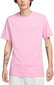 Nike T-Paita M Nsw Club Tee Pink AR4997 622 AR4997 622/M hinta ja tiedot | Miesten T-paidat | hobbyhall.fi