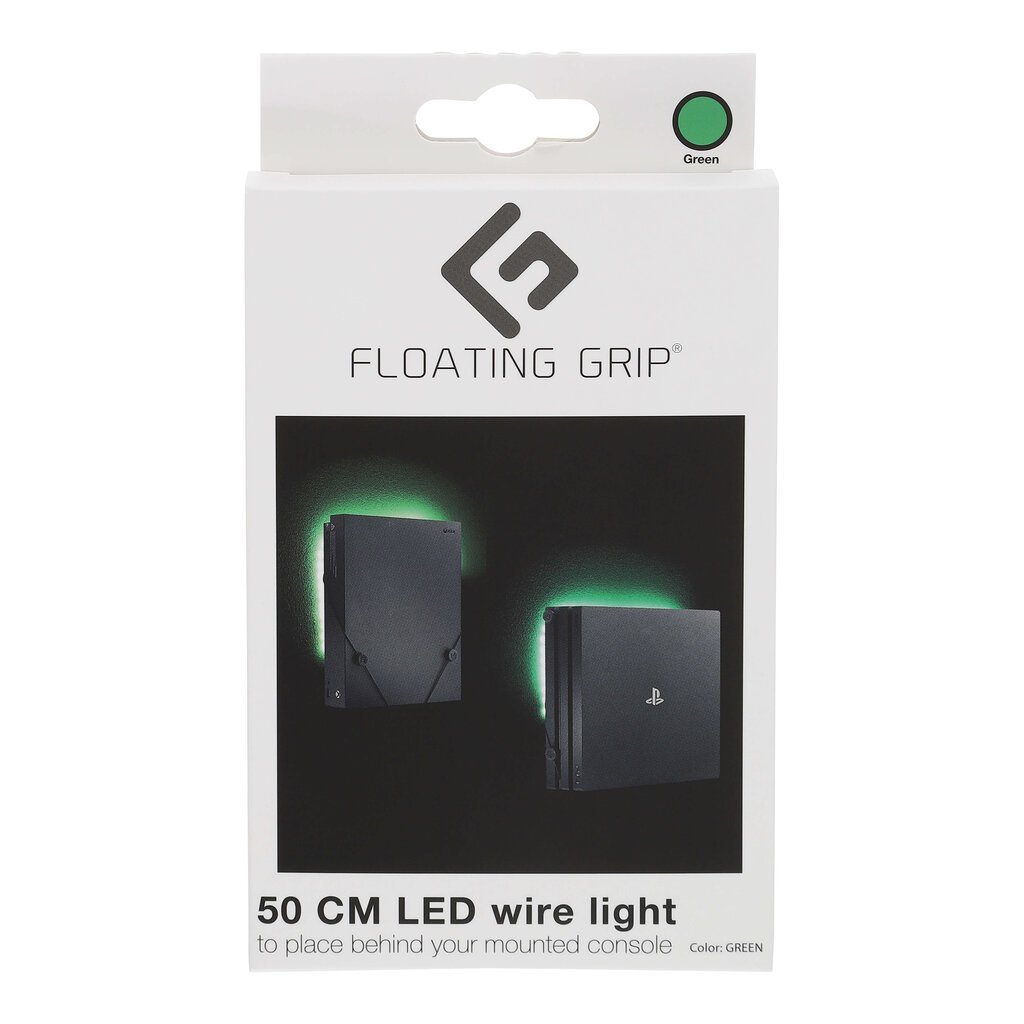 FLOATING GRIP® Led Wire Light with USB Green hinta ja tiedot | Pelikonsolitarvikkeet | hobbyhall.fi