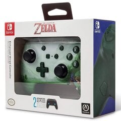 Nintendo Switch PowerA Enhanced Wired Controller - Legend of Zelda Edition hinta ja tiedot | Ohjaimet ja lisätarvikkeet | hobbyhall.fi