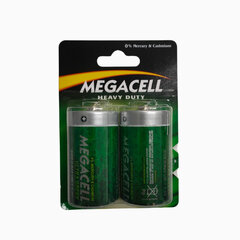 Paristot megacell r20 hinta ja tiedot | Paristot | hobbyhall.fi