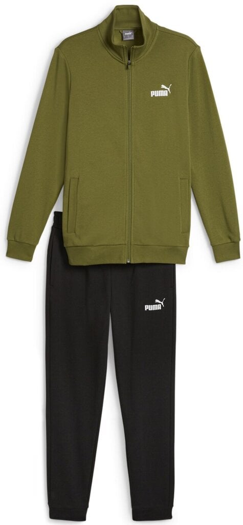 Puma Urheiluasu Clean Sweat Suit Black Green 585840 33 585840 33/XL hinta ja tiedot | Miesten urheiluvaatteet | hobbyhall.fi