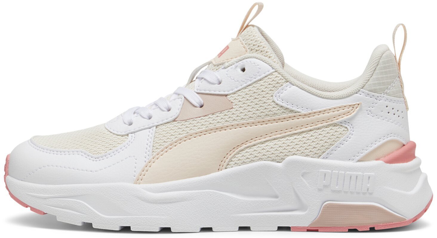 Puma Jalkineet Unisex Trinity Lite Sugared Almond White Colored 389292 22 389292 22/8.5 hinta ja tiedot | Miesten urheilu- ja vapaa-ajan kengät | hobbyhall.fi