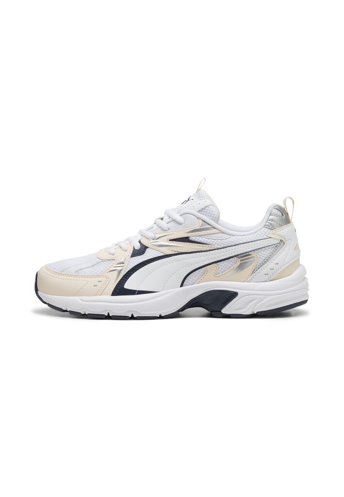 Puma Jalkineet Unisex Milenio Tech Black White Peach 392322 07 392322 07/6.5 hinta ja tiedot | Miesten urheilu- ja vapaa-ajan kengät | hobbyhall.fi