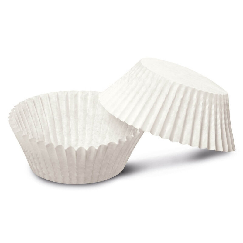 Kakkuvuoat 100 kpl valkoinen Easy Bake Bio Ø4,5x2,3cm hinta ja tiedot | Uunivuoat ja leivontavälineet | hobbyhall.fi