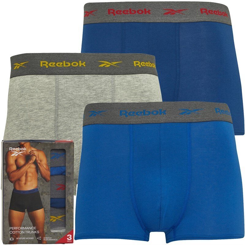 Sports trunks jeroen reebok 15012 vīriešiem melyna miehet sininen 15012 hinta ja tiedot | Miesten alushousut | hobbyhall.fi