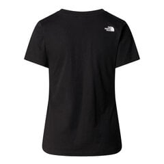 W s/s easy tee the north face nf0a87n6jk3 moterims juoda naiset musta NF0A87N6JK3 hinta ja tiedot | Naisten T-paidat | hobbyhall.fi