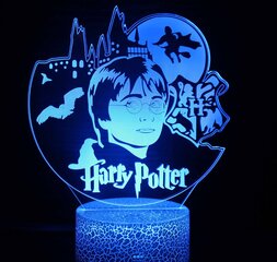 Harry Potter LED-lastenlamppu hinta ja tiedot | Lastenhuoneen valaisimet | hobbyhall.fi