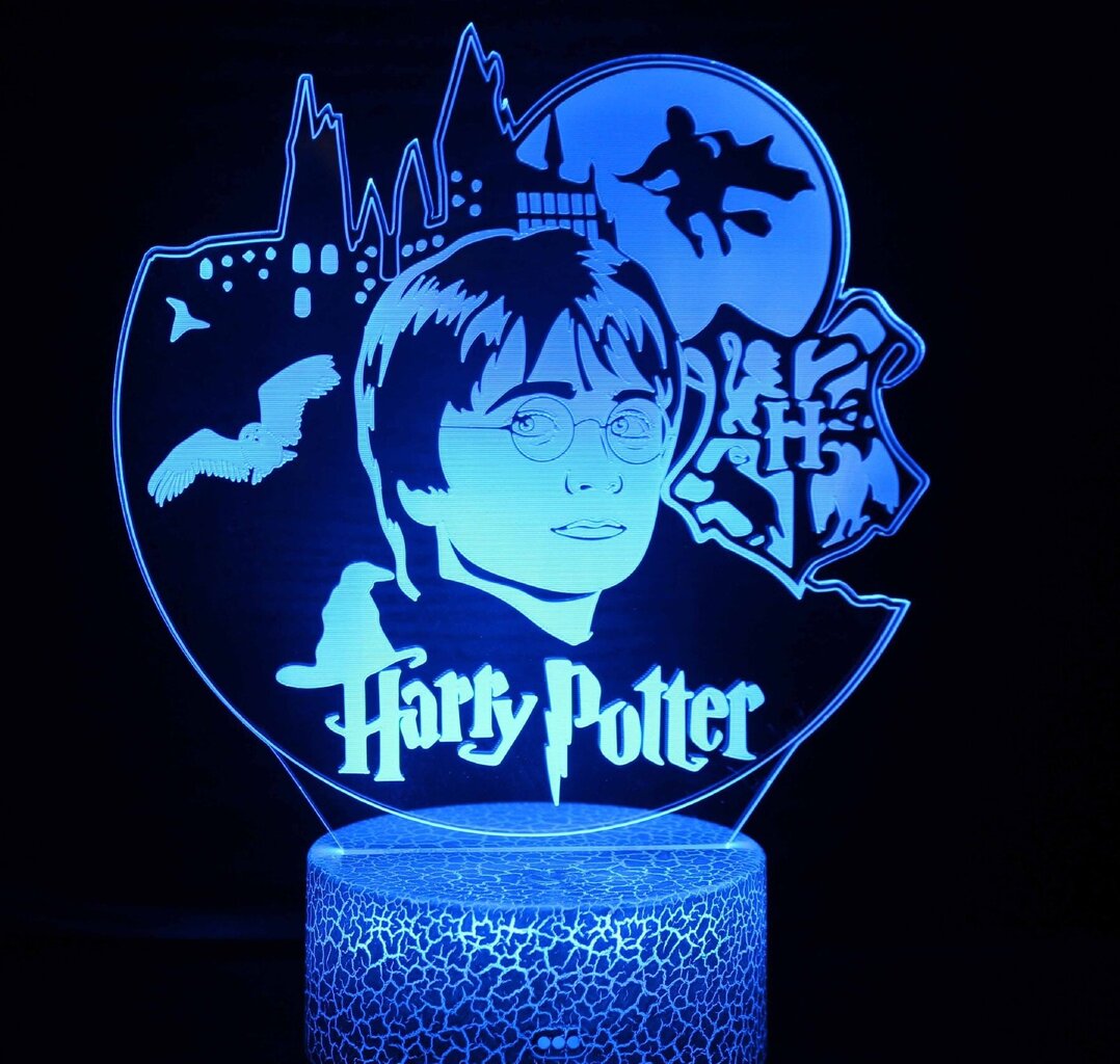 Harry Potter LED-lastenlamppu hinta ja tiedot | Lastenhuoneen valaisimet | hobbyhall.fi