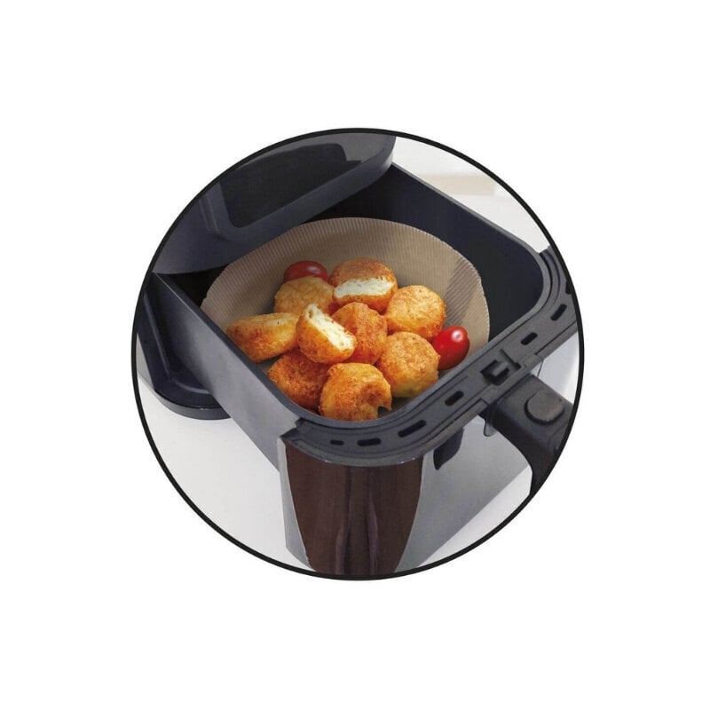 Pyöreä leivinpaperi 6 kpl Air Fryer Ø17x6cm hinta ja tiedot | Uunivuoat ja leivontavälineet | hobbyhall.fi