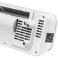 Sähköinen seinään asennettava keraaminen ilmalämmitin kaukosäätimellä, Uniprodo UNI_HEATER_101, 1000/2000 W., valkoinen. hinta ja tiedot | Tuulettimet | hobbyhall.fi