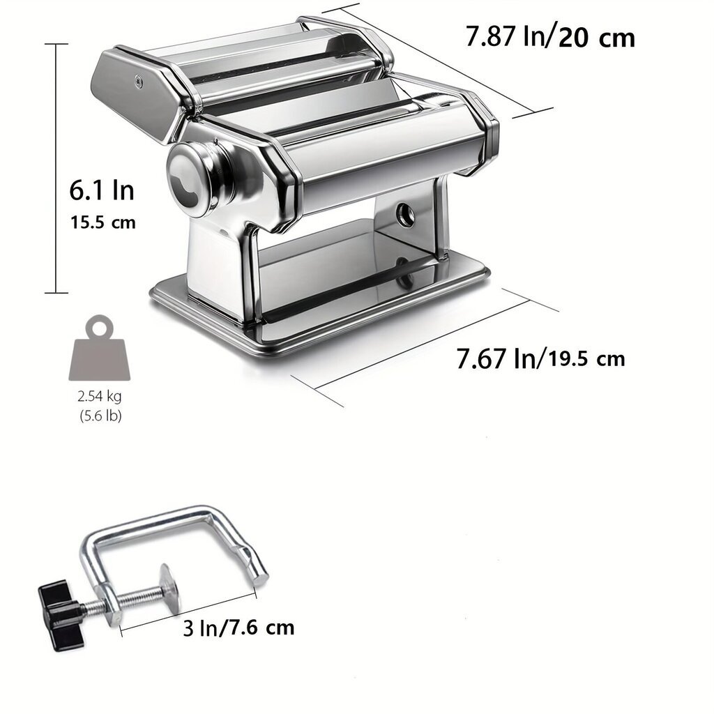 1 kpl pasta manuaalinen nuudelikone hinta ja tiedot | Keittiövälineet | hobbyhall.fi