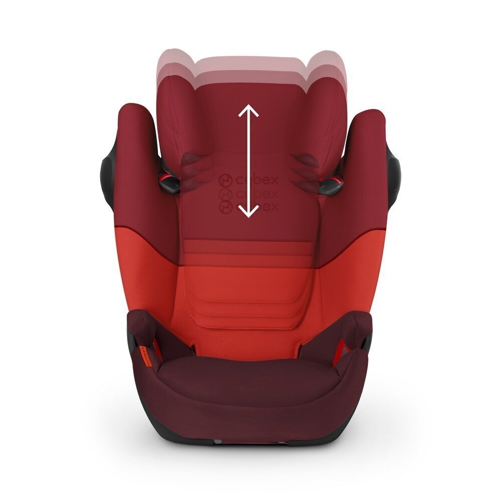 Cybex Pallas M-Fix SL turvaistuin, 9-36kg, Rumba Red hinta ja tiedot | Turvaistuimet | hobbyhall.fi