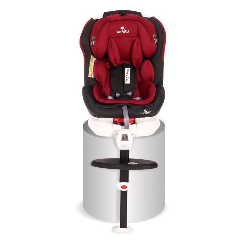 Turvaistuin Lorelli Pegasus, Isofix, 0-36 kg, Red & Black hinta ja tiedot | Turvaistuimet | hobbyhall.fi