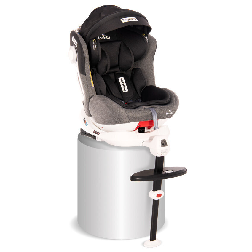 Turvaistuin Lorelli Pegasus, Isofix, 0-36 kg, Vaalea & Tummanharmaa hinta ja tiedot | Turvaistuimet | hobbyhall.fi