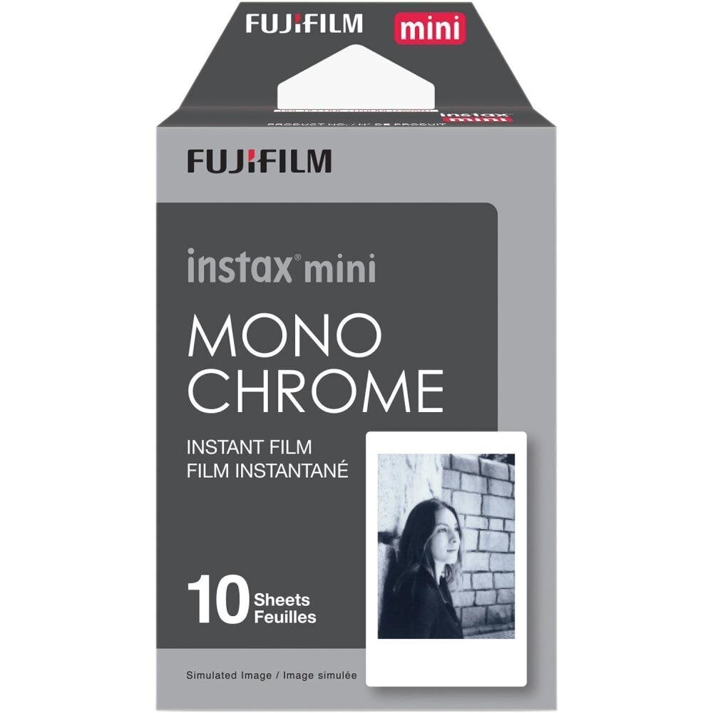 Fujifilm Instax Mini 1x10 kpl valokuvapaperi , Monochrome hinta ja tiedot | Kameratarvikkeet | hobbyhall.fi