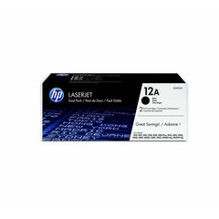 HP Toner 12A black 2-pack HV hinta ja tiedot | Laserkasetit | hobbyhall.fi
