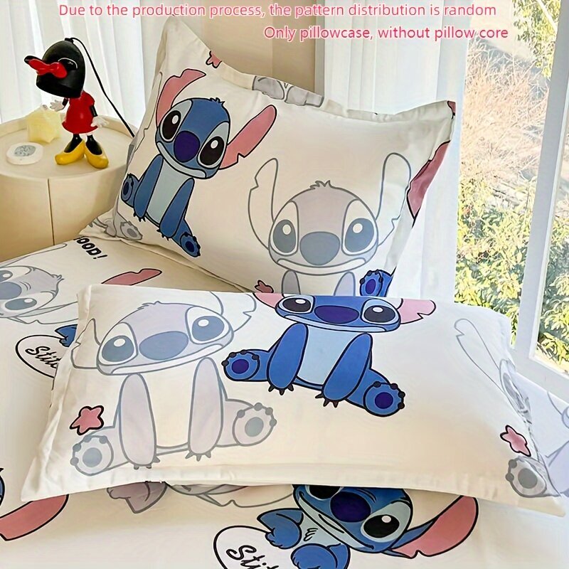 2kpl setti Disney stitch minnie mouse sarjakuva söpö tyynyliina hinta ja tiedot | Pussilakanat ja tyynyliinat | hobbyhall.fi