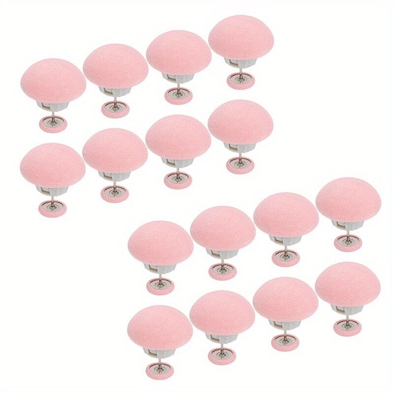 8/16 kpl sieni peiton kiinnitys macaron peitonpäällinen klipsi ei hinta ja tiedot | Pussilakanat ja tyynyliinat | hobbyhall.fi