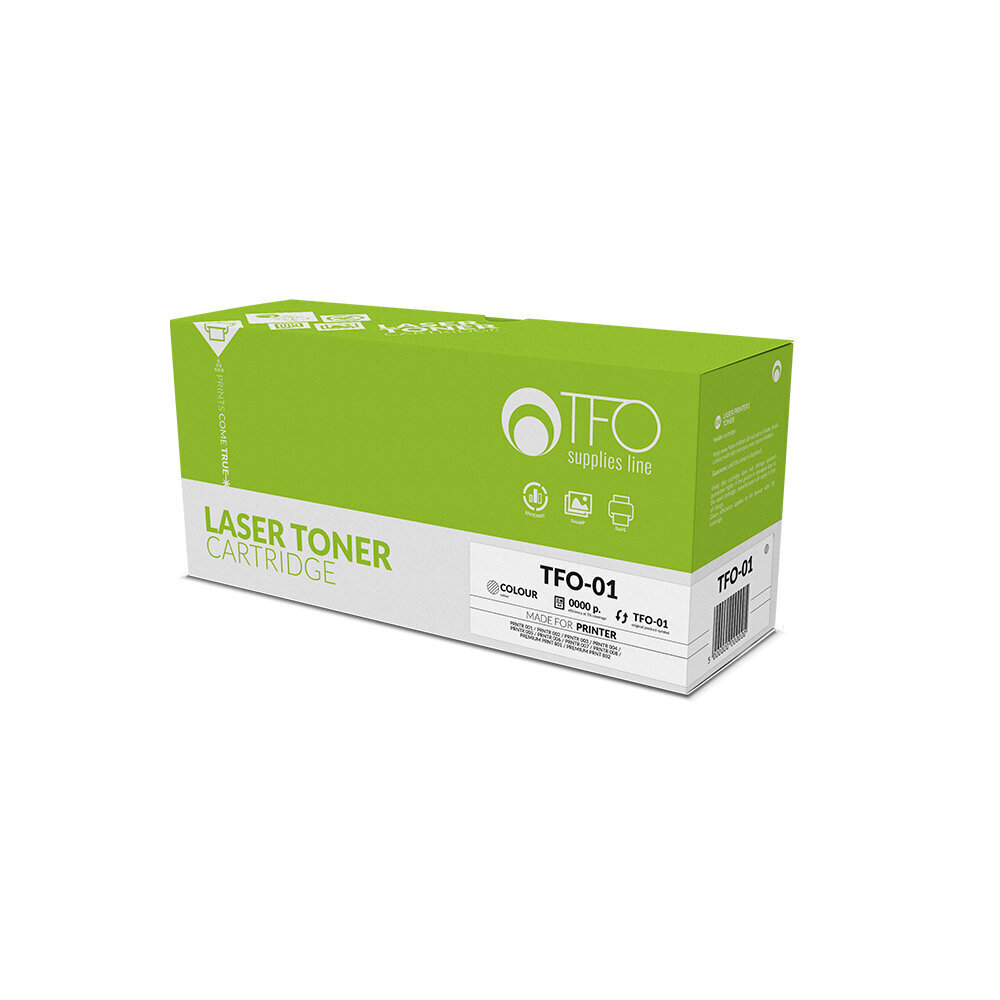 Värikasetti TFO-lasertulostimille, tarvikeväri TFO B-1030 (TN1030) hinta ja tiedot | Laserkasetit | hobbyhall.fi