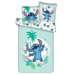 Pussilakanasetti Disney Lilo ja Stitch 140×200cm + tyynyliina 65×65 cm hinta ja tiedot | Pussilakanat ja tyynyliinat | hobbyhall.fi