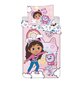 Jerry Fabrics lasten vuodevaatesetti Gabby's Dollhouse 140×200 cm, 2-osainen hinta ja tiedot | Vuodevaatteet lapsille | hobbyhall.fi