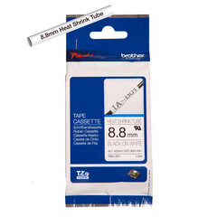 Brother HSE-221 Musta valkoisella, TZe, 1,5 m, 8,8 mm. hinta ja tiedot | Laserkasetit | hobbyhall.fi